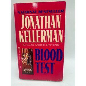 Blood Test By Jonathan Kellerman 1987 Paperback Alex Delaware Detective Crime